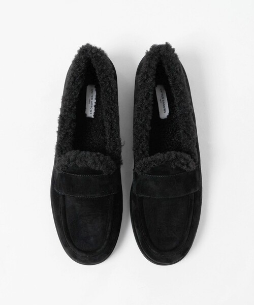 UNITED ARROWS(ユナイテッドアローズ)の「スエード ファーライク ローファー(ローファー・レディース・ブラック/ブラウン系・38/37/35h/35/36/37h/36h)」の17枚目の写真
