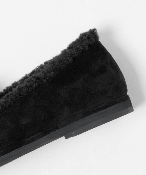 UNITED ARROWS(ユナイテッドアローズ)の「スエード ファーライク ローファー(ローファー・レディース・ブラック/ブラウン系・38/37/35h/35/36/37h/36h)」の19枚目の写真