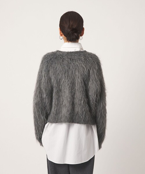 CITEN（シテン）の「＜CITEN＞シャギーニット（ニット/セーター・レディース・ダークグレー/ロイヤルブルー/オリーブ/ピンク・FREE）」の15枚目の写真