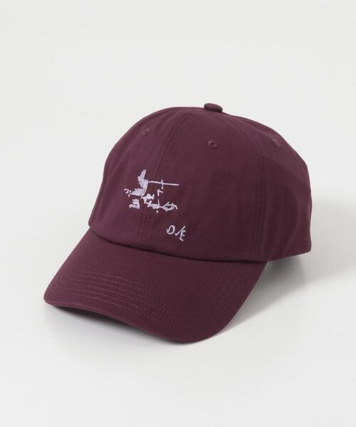 LY（エルワイ）の「LY　LETTER CAP（キャップ・レディース・パープル/ボルドー/オートミール・FREE）」の3枚目の写真