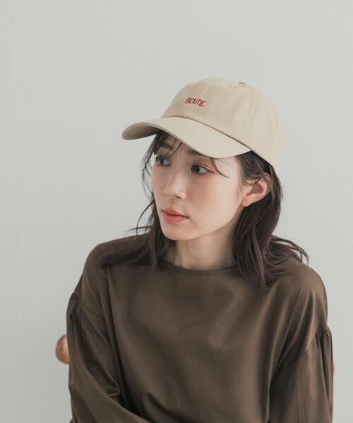 LY（エルワイ）の「LY　LETTER CAP（キャップ・レディース・パープル/ボルドー/オートミール・FREE）」の14枚目の写真