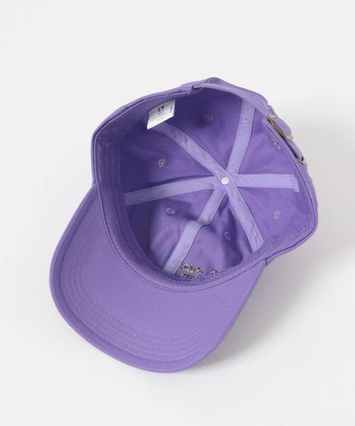 LY（エルワイ）の「LY　LETTER CAP（キャップ・レディース・パープル/ボルドー/オートミール・FREE）」の8枚目の写真