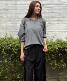 LE CIEL BLEU | フラットカットプルオーバー / Flat-Cut Pullover(ニット/セーター)
