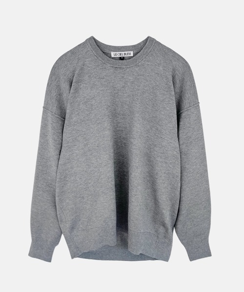 LE CIEL BLEU(ルシェルブルー)の「フラットカットプルオーバー / Flat-Cut Pullover(ニット/セーター・レディース・ネイビー/グレー/ピンク/ブラック・36)」の20枚目の写真