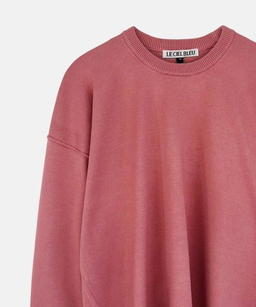 LE CIEL BLEU(ルシェルブルー)の「フラットカットプルオーバー / Flat-Cut Pullover(ニット/セーター・レディース・ネイビー/グレー/ピンク/ブラック・36)」の11枚目の写真