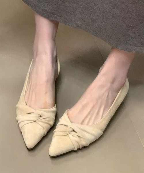 Miniministore(ミニミニストア)の「ポインテッドトゥ パンプス レディース(パンプス・レディース・ライトベージュ/ブラック/ベージュ・22.5cm/23.5cm/23.0cm/25.0cm/24.5cm/24.0cm)」の1枚目の写真