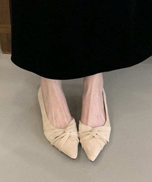 Miniministore(ミニミニストア)の「ポインテッドトゥ パンプス レディース(パンプス・レディース・ライトベージュ/ブラック/ベージュ・22.5cm/23.5cm/23.0cm/25.0cm/24.5cm/24.0cm)」の4枚目の写真