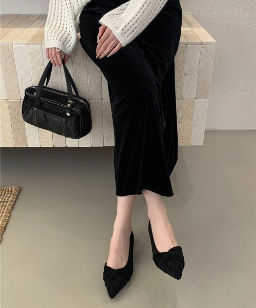 Miniministore(ミニミニストア)の「ポインテッドトゥ パンプス レディース(パンプス・レディース・ライトベージュ/ブラック/ベージュ・22.5cm/23.5cm/23.0cm/25.0cm/24.5cm/24.0cm)」の8枚目の写真