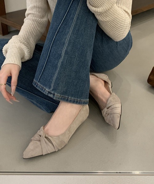 Miniministore(ミニミニストア)の「ポインテッドトゥ パンプス レディース(パンプス・レディース・ライトベージュ/ブラック/ベージュ・22.5cm/23.5cm/23.0cm/25.0cm/24.5cm/24.0cm)」の12枚目の写真