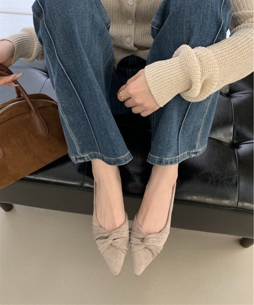Miniministore(ミニミニストア)の「ポインテッドトゥ パンプス レディース(パンプス・レディース・ライトベージュ/ブラック/ベージュ・22.5cm/23.5cm/23.0cm/25.0cm/24.5cm/24.0cm)」の13枚目の写真