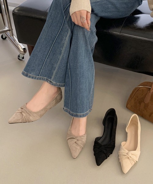 Miniministore(ミニミニストア)の「ポインテッドトゥ パンプス レディース(パンプス・レディース・ライトベージュ/ブラック/ベージュ・22.5cm/23.5cm/23.0cm/25.0cm/24.5cm/24.0cm)」の14枚目の写真