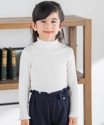 Tartine et Chocolat ホワイトタートルネック Tartine et Chocolat｜タルティーヌエショコラ（キッズ）の通販 - ZOZOTOWN