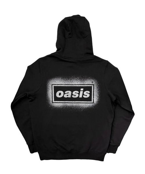 the Oasis(ジオアシス)の「Oasis / オアシス OASIS UNISEX PULLOVER HOODIE: SPRAY LIVE '25 WORLD TOUR ユニセックス プルオーバーフーディー パーカー スウェット トレーナー ライブツアー アームプリント 長袖 メンズ レディース 2026年 秋 秋服 冬 冬服(パーカー・メンズ・ブラック・S/M/L/XL)」の3枚目の写真