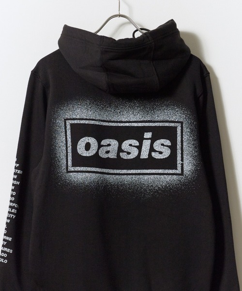 the Oasis(ジオアシス)の「Oasis / オアシス OASIS UNISEX PULLOVER HOODIE: SPRAY LIVE '25 WORLD TOUR ユニセックス プルオーバーフーディー パーカー スウェット トレーナー ライブツアー アームプリント 長袖 メンズ レディース 2026年 秋 秋服 冬 冬服(パーカー・メンズ・ブラック・S/M/L/XL)」の11枚目の写真