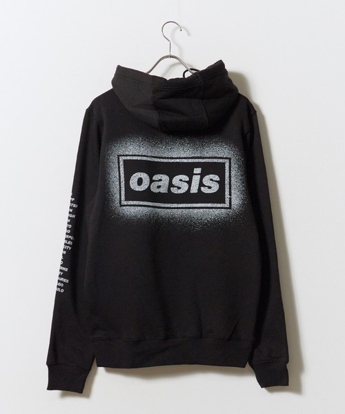 the Oasis(ジオアシス)の「Oasis / オアシス OASIS UNISEX PULLOVER HOODIE: SPRAY LIVE '25 WORLD TOUR ユニセックス プルオーバーフーディー パーカー スウェット トレーナー ライブツアー アームプリント 長袖 メンズ レディース 2026年 秋 秋服 冬 冬服(パーカー・メンズ・ブラック・S/M/L/XL)」の10枚目の写真