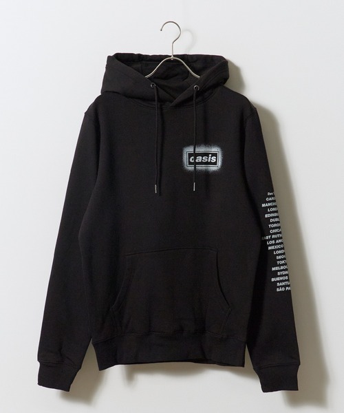 the Oasis(ジオアシス)の「Oasis / オアシス OASIS UNISEX PULLOVER HOODIE: SPRAY LIVE '25 WORLD TOUR ユニセックス プルオーバーフーディー パーカー スウェット トレーナー ライブツアー アームプリント 長袖 メンズ レディース 2026年 秋 秋服 冬 冬服(パーカー・メンズ・ブラック・S/M/L/XL)」の13枚目の写真