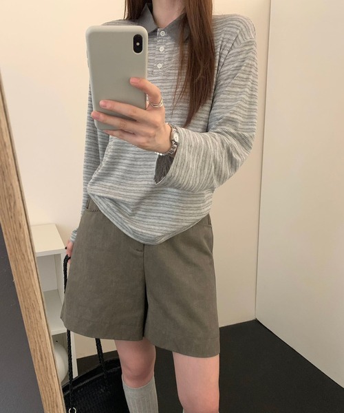 HALEY PESCA(ヘーリーペスカ)の「HALEY PESCA/ベーシック ボーダーポロトップス(ポロシャツ・レディース・その他2/その他1/その他3・FREE)」の18枚目の写真