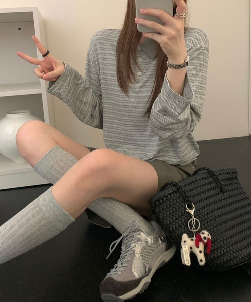 HALEY PESCA(ヘーリーペスカ)の「HALEY PESCA/ベーシック ボーダーポロトップス(ポロシャツ・レディース・その他2/その他1/その他3・FREE)」の19枚目の写真