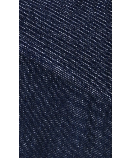 AOYAMA(アオヤマ)の「着心地のよい定番デニムシャツ!つぶし襟レギュラーカラーシャツ(シャツ/ブラウス・メンズ・ブルー/ネイビー・L/M)」の6枚目の写真