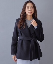 ショールカラーコート」に該当するレディースのジャケット/アウター