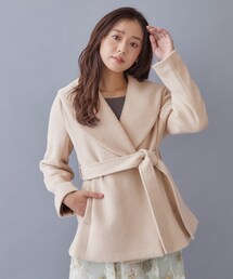 ショールカラーコート」に該当するレディースのジャケット/アウター