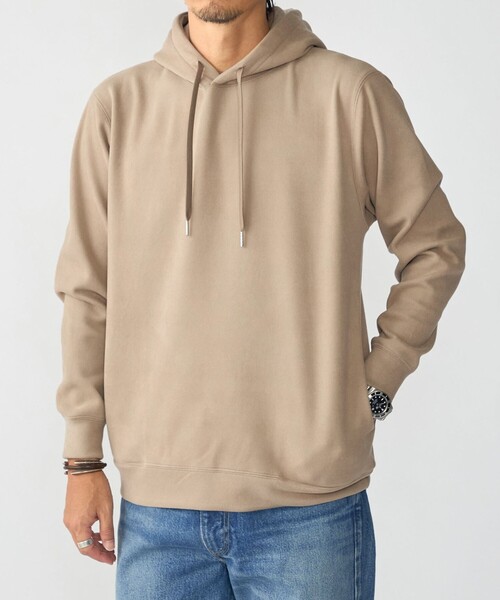 SHIPS(シップス)の「〈吸湿発熱〉モイスチャー パーカー(パーカー・メンズ・ネイビー/ベージュ/ライトグレー・SMALL/MEDIUM/LARGE/X-LARGE)」の2枚目の写真