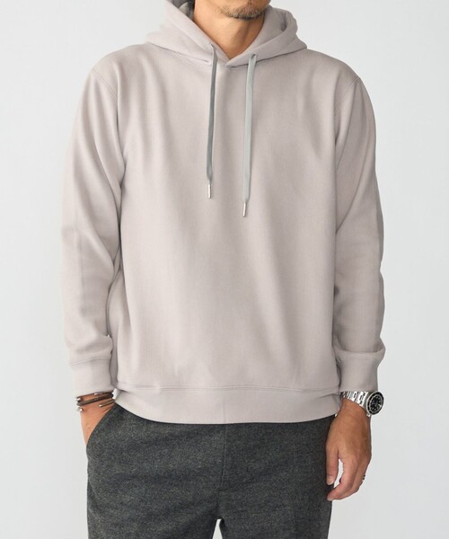 SHIPS(シップス)の「〈吸湿発熱〉モイスチャー パーカー(パーカー・メンズ・ネイビー/ベージュ/ライトグレー・SMALL/MEDIUM/LARGE/X-LARGE)」の1枚目の写真