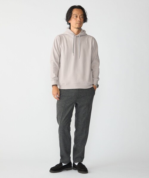 SHIPS(シップス)の「〈吸湿発熱〉モイスチャー パーカー(パーカー・メンズ・ネイビー/ベージュ/ライトグレー・SMALL/MEDIUM/LARGE/X-LARGE)」の6枚目の写真