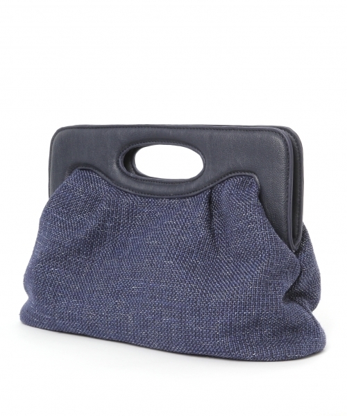 GLOBAL WORK（グローバルワーク）の「チェーンショルダークラッチ/716953（ショルダーバッグ・レディース・ホワイト/その他/ゴールド/ブルー・FREE）」の3枚目の写真