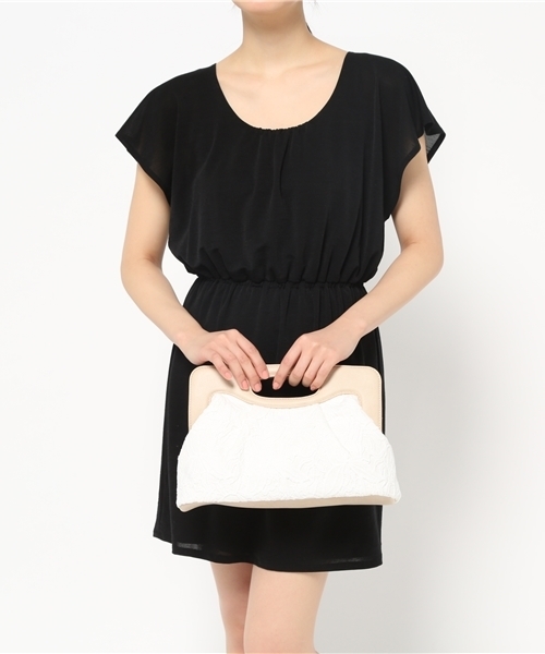 GLOBAL WORK（グローバルワーク）の「チェーンショルダークラッチ/716953（ショルダーバッグ・レディース・ホワイト/その他/ゴールド/ブルー・FREE）」の14枚目の写真