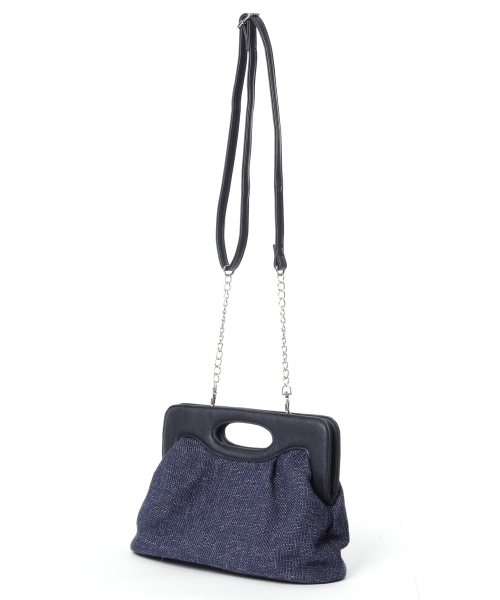 GLOBAL WORK（グローバルワーク）の「チェーンショルダークラッチ/716953（ショルダーバッグ・レディース・ホワイト/その他/ゴールド/ブルー・FREE）」の16枚目の写真