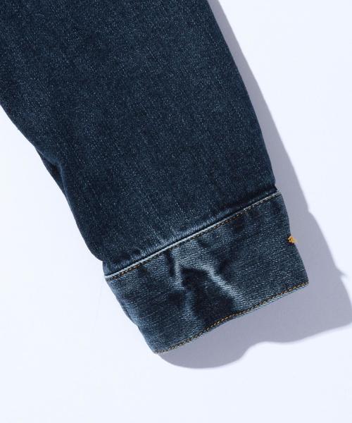 BEAUTY&YOUTH UNITED ARROWS(ビューティーアンドユースユナイテッドアローズ)の「【WEB限定】by ∴ デニム Gジャケット(デニムジャケット・メンズ・ネイビー/コバルトブルー・SMALL/MEDIUM/LARGE)」の5枚目の写真