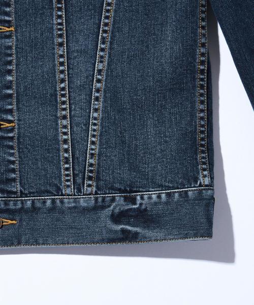 BEAUTY&YOUTH UNITED ARROWS(ビューティーアンドユースユナイテッドアローズ)の「【WEB限定】by ∴ デニム Gジャケット(デニムジャケット・メンズ・ネイビー/コバルトブルー・SMALL/MEDIUM/LARGE)」の6枚目の写真