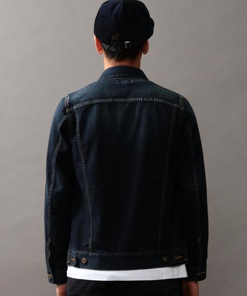 BEAUTY&YOUTH UNITED ARROWS(ビューティーアンドユースユナイテッドアローズ)の「【WEB限定】by ∴ デニム Gジャケット(デニムジャケット・メンズ・ネイビー/コバルトブルー・SMALL/MEDIUM/LARGE)」の10枚目の写真