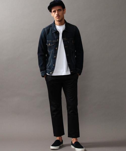 BEAUTY&YOUTH UNITED ARROWS(ビューティーアンドユースユナイテッドアローズ)の「【WEB限定】by ∴ デニム Gジャケット(デニムジャケット・メンズ・ネイビー/コバルトブルー・SMALL/MEDIUM/LARGE)」の12枚目の写真