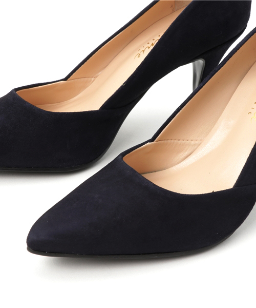 Banner Barrett(バナーバレット)の「Stephanie スエードパンプス(パンプス・レディース・カーキ/ネイビー・38/36/37)」の6枚目の写真