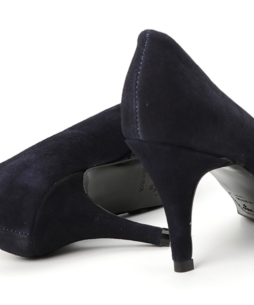 Banner Barrett(バナーバレット)の「Stephanie スエードパンプス(パンプス・レディース・カーキ/ネイビー・38/36/37)」の8枚目の写真