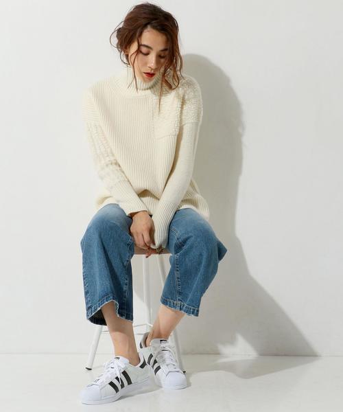 adidas(アディダス)の「<adidas(アディダス)>SUPERSTAR スニーカー◆(スニーカー・レディース・ホワイト・23cm/23.5cm/24cm/24.5cm/25cm)」の4枚目の写真