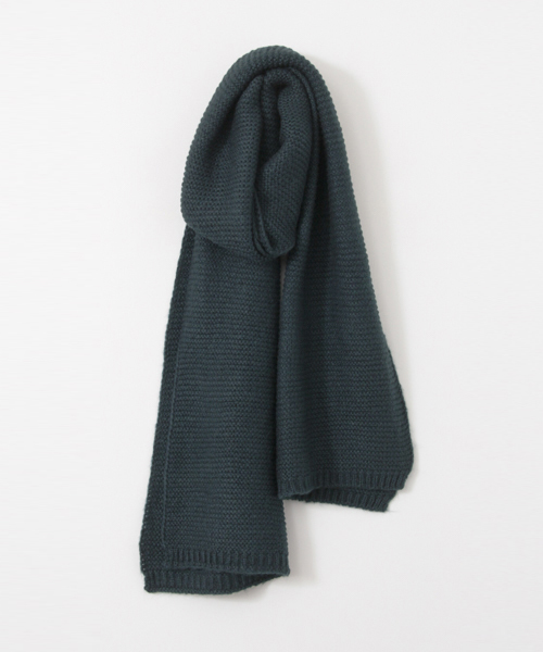 KBF(ケイビーエフ)の「KBF ニットマフラー(マフラー・レディース・モカ/グリーン/グレー/ライトベージュ・ONE)」の13枚目の写真