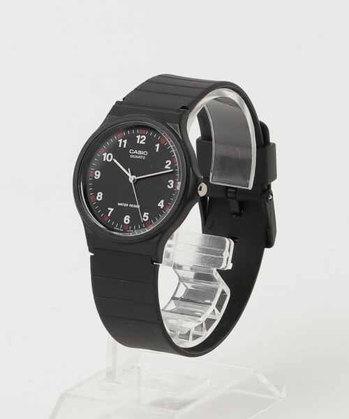 CASIO(カシオ)の「CASIO カシオ/ スタンダード アナログクォーツ ラウンドフェイス腕時計 日常生活防水 /// MQ-24シリーズ(アナログ腕時計・メンズ・ブラック×ブラック/ブラック系その他/ブラック×ホワイト/ブラック×ゴールド/ブラック/ブラック系その他2/ブラック系その他3/ブラック系その他4/ブラック系その他5/ブラック×シルバー/ブラック系その他6・FREE)」の17枚目の写真