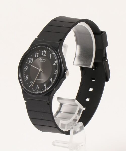 CASIO(カシオ)の「CASIO カシオ/ スタンダード アナログクォーツ ラウンドフェイス腕時計 日常生活防水 /// MQ-24シリーズ(アナログ腕時計・メンズ・ブラック×ブラック/ブラック系その他/ブラック×ホワイト/ブラック×ゴールド/ブラック/ブラック系その他2/ブラック系その他3/ブラック系その他4/ブラック系その他5/ブラック×シルバー/ブラック系その他6・FREE)」の15枚目の写真