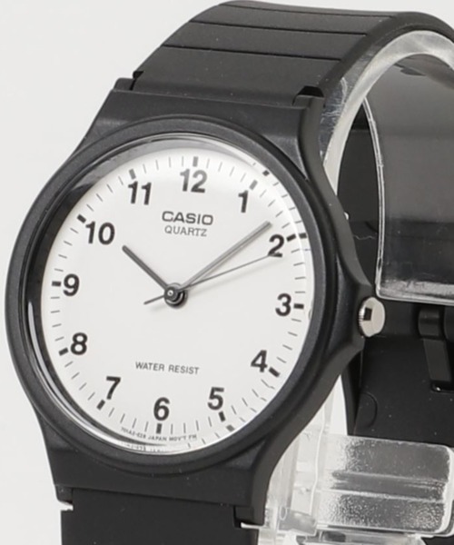 CASIO(カシオ)の「CASIO カシオ/ スタンダード アナログクォーツ ラウンドフェイス腕時計 日常生活防水 /// MQ-24シリーズ(アナログ腕時計・メンズ・ブラック×ブラック/ブラック系その他/ブラック×ホワイト/ブラック×ゴールド/ブラック/ブラック系その他2/ブラック系その他3/ブラック系その他4/ブラック系その他5/ブラック×シルバー/ブラック系その他6・FREE)」の22枚目の写真