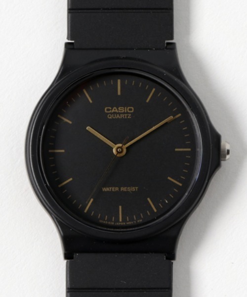 CASIO(カシオ)の「CASIO カシオ/ スタンダード アナログクォーツ ラウンドフェイス腕時計 日常生活防水 /// MQ-24シリーズ(アナログ腕時計・メンズ・ブラック×ブラック/ブラック系その他/ブラック×ホワイト/ブラック×ゴールド/ブラック/ブラック系その他2/ブラック系その他3/ブラック系その他4/ブラック系その他5/ブラック×シルバー/ブラック系その他6・FREE)」の19枚目の写真