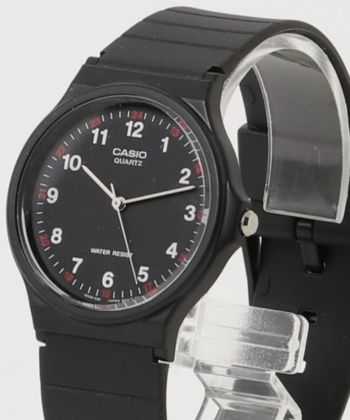CASIO（カシオ）の「CASIO カシオ/ スタンダード アナログクォーツ ラウンドフェイス腕時計 日常生活防水 //// MQ-24シリーズ（アナログ腕時計・メンズ・ブラック×ブラック/ブラック系その他/ブラック×ホワイト/ブラック×ゴールド/ブラック/ブラック系その他2/ブラック系その他3/ブラック系その他4/ブラック系その他5/ブラック×シルバー/ブラック系その他6・FREE）」の19枚目の写真