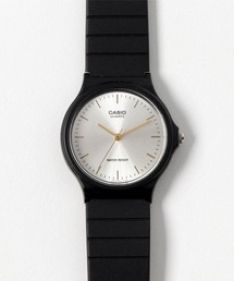 CASIO（カシオ）の「CASIO カシオ / 薄型 軽量 アナログ腕時計 樹脂バンド ラウンドフェイス 日常生活防水 ユニセックス　スタンダード //// MQ-24シリーズ（アナログ腕時計）」