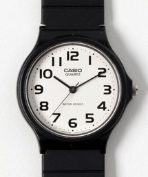 CASIO（カシオ）の「CASIO カシオ / 薄型 軽量 アナログ腕時計 樹脂バンド ラウンドフェイス 日常生活防水 ユニセックス　スタンダード //// MQ-24シリーズ（アナログ腕時計）」