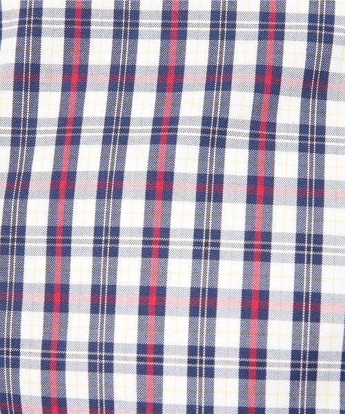 McGREGOR（マックレガー）の「形態安定ボタンダウンチェックシャツ（シャツ/ブラウス・メンズ・ネイビー/レッド/アイボリー・L/LL/M）」の11枚目の写真