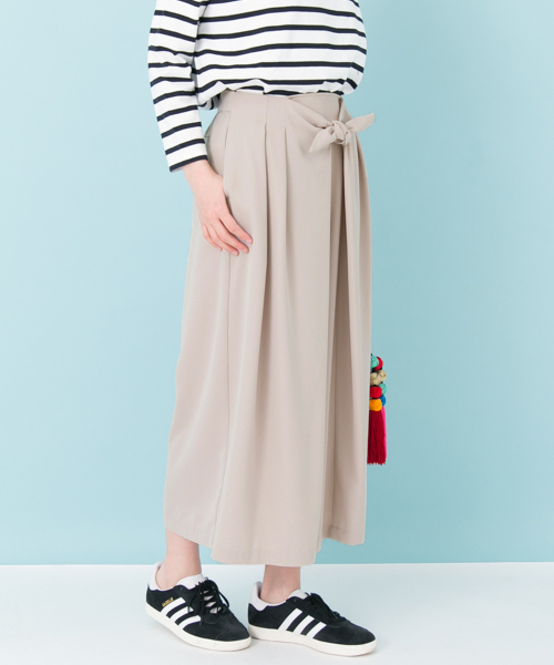 URBAN RESEARCH（アーバンリサーチ）の「 UR 前リボンタックパンツ（その他パンツ・レディース・ベージュ系その他/ブラック/グレー系その他・FREE）」の19枚目の写真