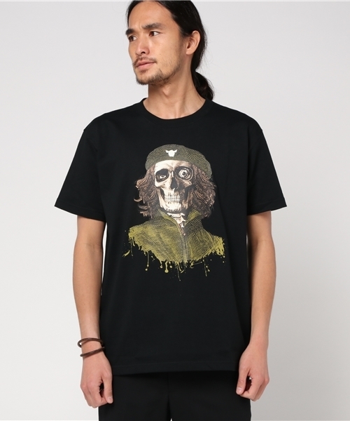 Sync.（スィンク）の「Sync.【D*FACE】TEE "GUEVARA"（Tシャツ/カットソー・メンズ・ブラック/ホワイト・X-LARGE/SMALL/MEDIUM/LARGE）」の2枚目の写真