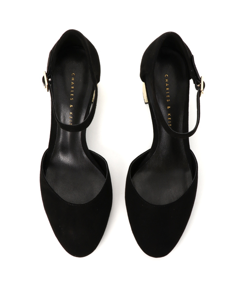 CHARLES & KEITH（チャールズ & キース）の「ドルセーメリージェーンヒール / D'ORSAY MARY JANE HEELS（サンダル・レディース・ライトブラウン/レッド/ブラック・23cm/24cm/22cm/23.5cm/22.5cm/24.5cm）」の5枚目の写真